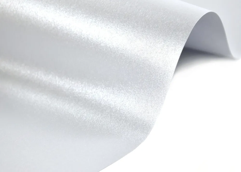 Arjowiggins Papier Curious Metallics 300g - White Silver srebrny A4