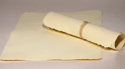 Kalander Papier czerpany - - ecru, gładki, A4 > Papiery Czerpane