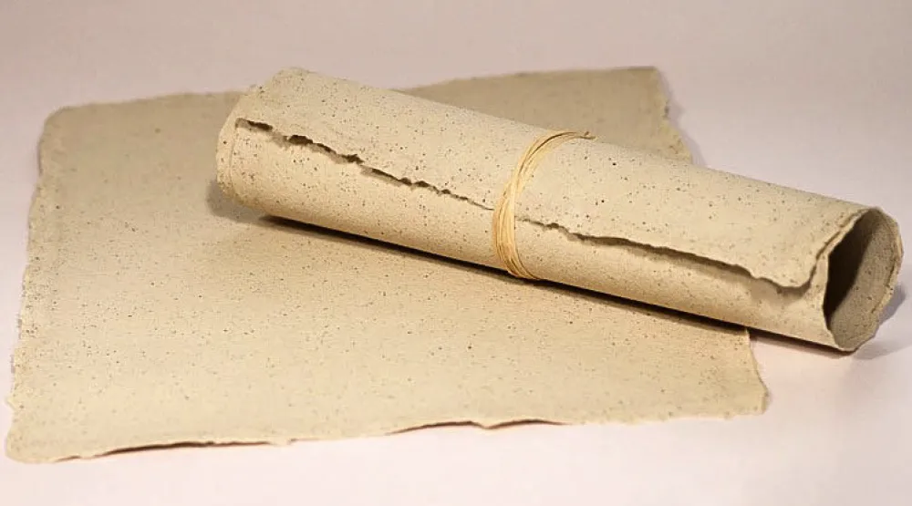 Kalander Papier czerpany - - kawa, gładki, A5 > Papiery Czerpane