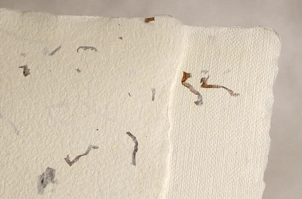 Kalander Papier czerpany - - tytoń, gładki, A5