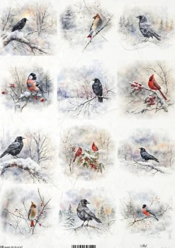 ITD Collection Papier do decoupage A4 - - ryżowy, R2490