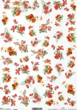 ITD Collection Papier do decoupage A4 - - ryżowy, R1444 > Papiery Do Decoupage
