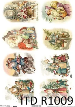 ITD Collection Papier do decoupage A4 - - ryżowy, R1003 > Papiery Do Decoupage