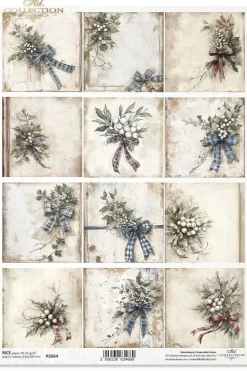 ITD Collection Papier do decoupage A4 - - ryżowy R2664 > Papiery Do Decoupage