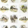 ITD Collection Papier do decoupage A4 - - ryżowy, R2347 > Papiery Do Decoupage