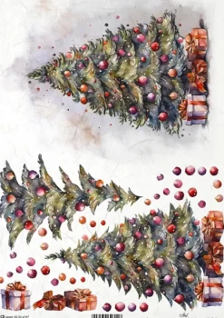 ITD Collection Papier do decoupage A4 - - ryżowy, R2471 > Papiery Do Decoupage
