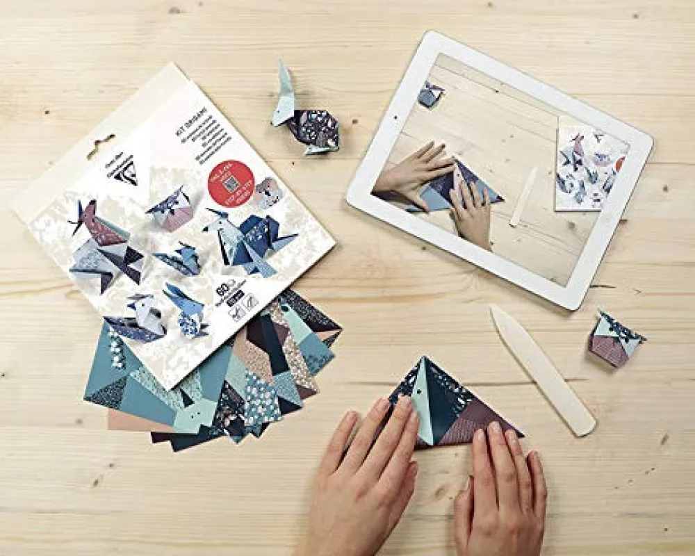 Clairefontaine Papier do origami, Forest Animals - - 70 g, 60 ark. > Papier Origami