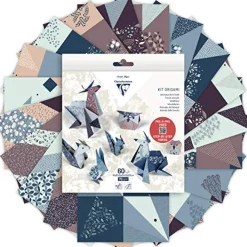 Clairefontaine Papier do origami, Forest Animals - - 70 g, 60 ark. ><noscript><img width=