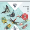 Clairefontaine Papier do origami, Insects - - 70 g, 60 ark.