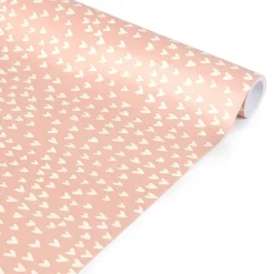 Clairefontaine Papier do pakowania prezentów, Hearts - - 35 cm x 5 m > Papier I Zawieszki Do Prezentów