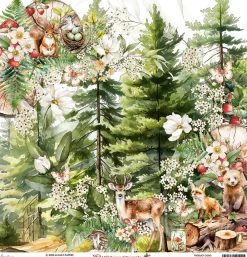 Mintay by Karola Papier do scrapbookingu 30,5 x 30,5 cm - Mintay - Wildwood Secrets 03 ><noscript><img width=