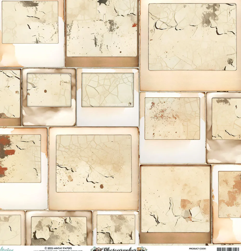 Mintay by Karola Papier do scrapbookingu 30,5 x 30,5 cm - Mintay - Photographer 02