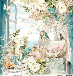 Mintay by Karola Papier do scrapbookingu 30,5 x 30,5 cm - Mintay - Winged Melodies 02 ><noscript><img width=