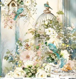 Mintay by Karola Papier do scrapbookingu 30,5 x 30,5 cm - Mintay - Winged Melodies 05 ><noscript><img width=