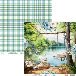 Mintay by Karola Papier do scrapbookingu 30,5 x 30,5 cm - Mintay - By The Lake 02