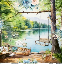Mintay by Karola Papier do scrapbookingu 30,5 x 30,5 cm - Mintay - By The Lake 02