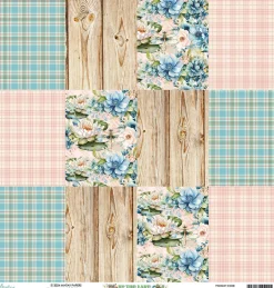 Mintay by Karola Papier do scrapbookingu 30,5 x 30,5 cm - Mintay - By The Lake 06