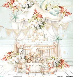 Mintay by Karola Papier do scrapbookingu 30,5 x 30,5 cm - Mintay - Lullaby Lane 03 ><noscript><img width=