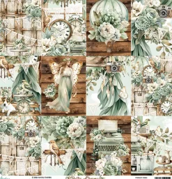 Mintay by Karola Papier do scrapbookingu 30,5 x 30,5 cm - Mintay - Rustic Charms 06 > Papiery Do Scrapbookingu