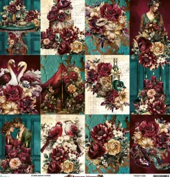 Mintay by Karola Papier do scrapbookingu 30,5 x 30,5 cm - Mintay - Bohemian Wedding 02 ><noscript><img width=
