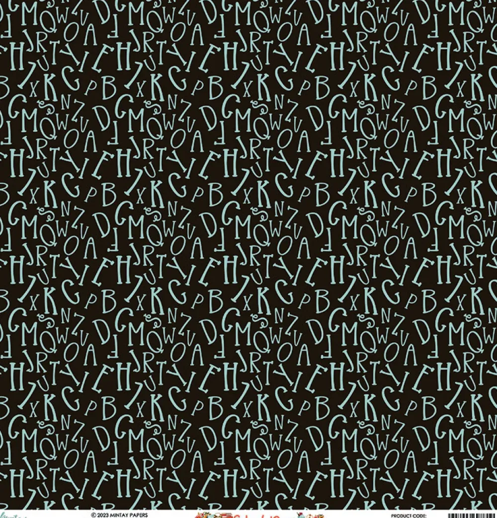 Mintay by Karola Papier do scrapbookingu 30,5 x 30,5 cm - Mintay - School Days 03 > Papiery Do Scrapbookingu