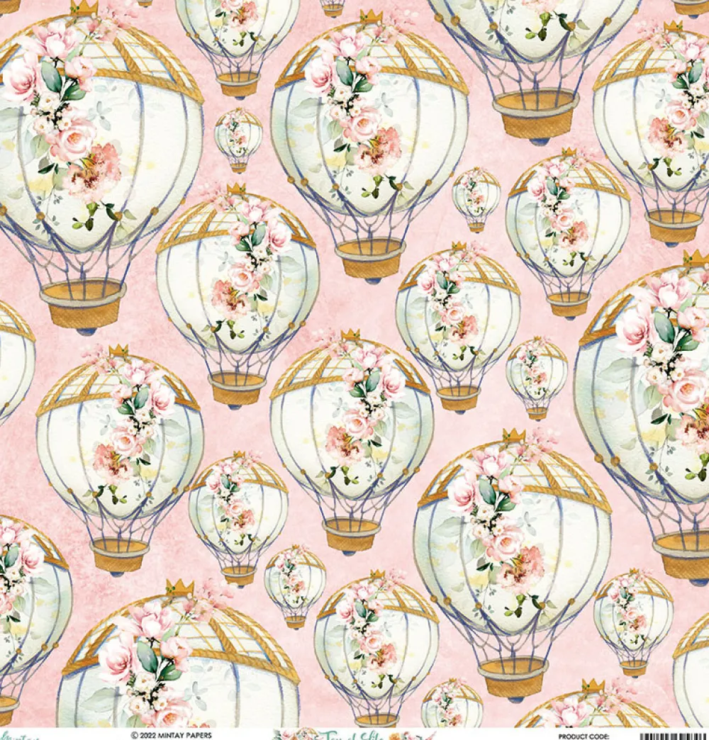 Mintay by Karola Papier do scrapbookingu 30,5 x 30,5 cm - Mintay - Joy of Life 04