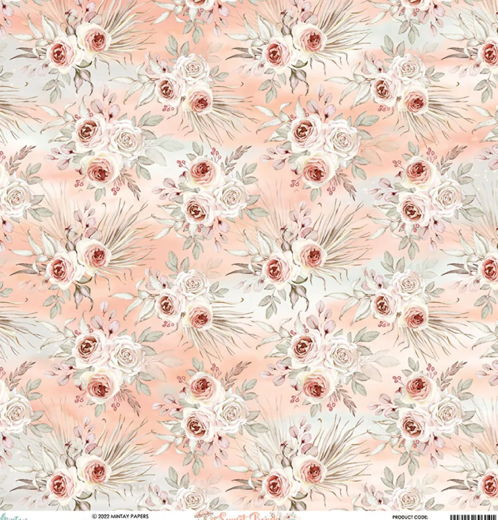 Mintay by Karola Papier do scrapbookingu 30,5 x 30,5 cm - Mintay - Sunset Beach 04