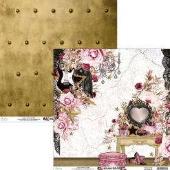 Mintay by Karola Papier do scrapbookingu 30 x 30 cm - Mintay - Glam Rock 03