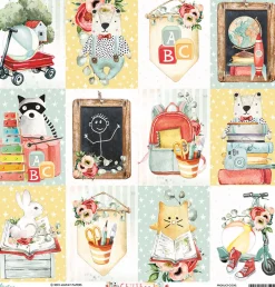 Mintay by Karola Papier do scrapbookingu 30 x 30 cm - Mintay - Childhood 06