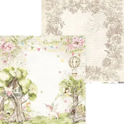 Piatek Trzynastego Papier do scrapbookingu 30,5 x 30,5 cm - Piątek Trzynastego - Believe in Fairies 01 ><noscript><img width=