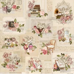 Piatek Trzynastego Papier do scrapbookingu 30,5 x 30,5 cm - Piątek Trzynastego - Love Stories 04 > Papiery Do Scrapbookingu