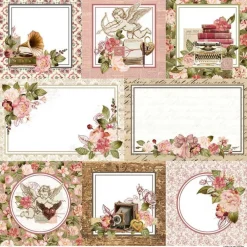 Piatek Trzynastego Papier do scrapbookingu 30,5 x 30,5 cm - Piątek Trzynastego - Love Stories 05