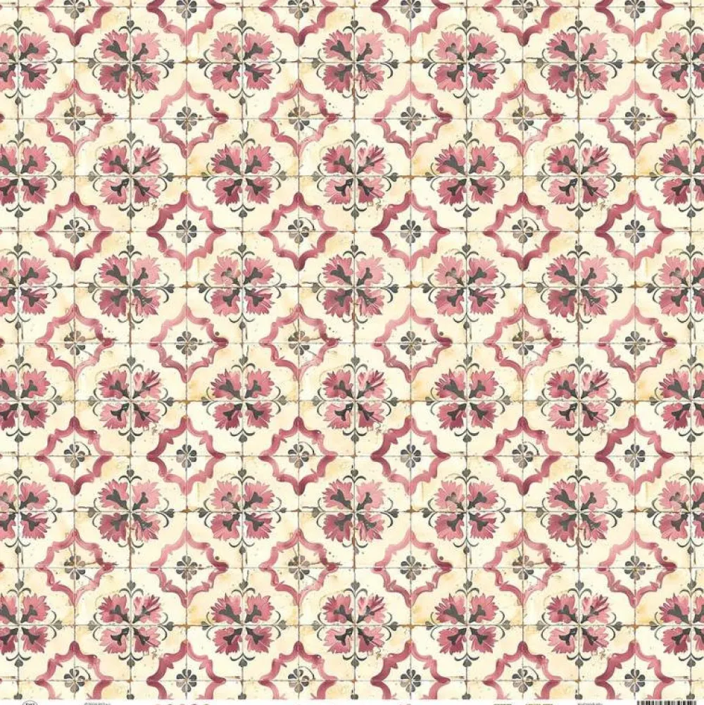 Piatek Trzynastego Papier do scrapbookingu 30,5 x 30,5 cm - Piątek Trzynastego - Love Stories 05