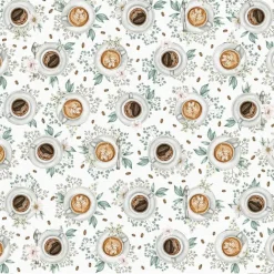 Piatek Trzynastego Papier do scrapbookingu 30,5 x 30,5 cm - Piątek Trzynastego - Coffee Break 02