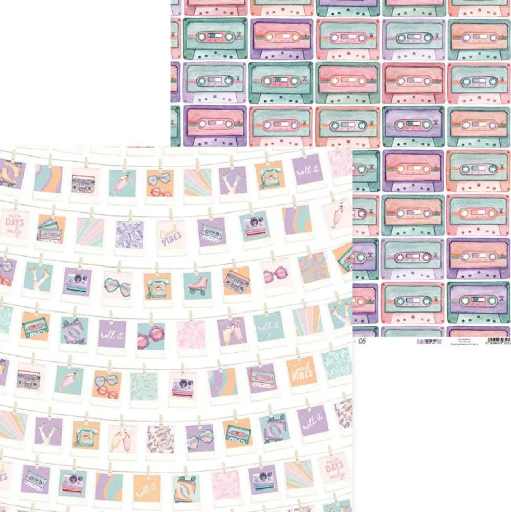 Piatek Trzynastego Papier do scrapbookingu 30,5 x 30,5 cm - Piątek Trzynastego - Have Fun 06 > Papiery Do Scrapbookingu
