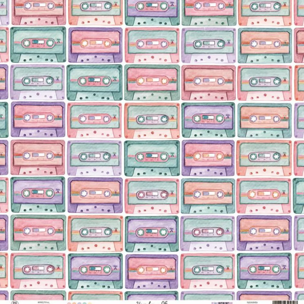 Piatek Trzynastego Papier do scrapbookingu 30,5 x 30,5 cm - Piątek Trzynastego - Have Fun 06 > Papiery Do Scrapbookingu