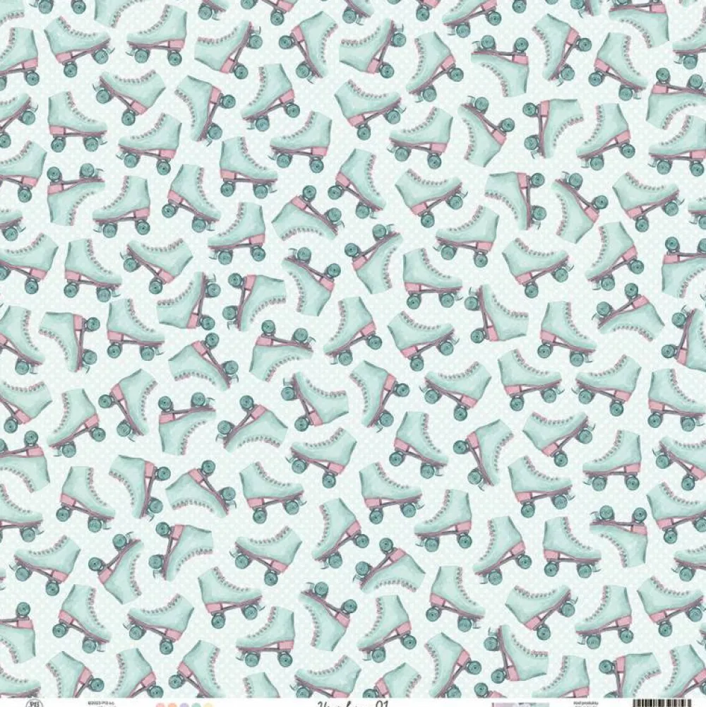 Piatek Trzynastego Papier do scrapbookingu 30,5 x 30,5 cm - Piątek Trzynastego - Have Fun 01 > Papiery Do Scrapbookingu