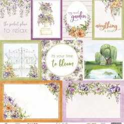 Piatek Trzynastego Papier do scrapbookingu 30,5 x 30,5 cm - Piątek Trzynastego - Secret garden 05 ><noscript><img width=