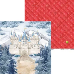 Piatek Trzynastego Papier do scrapbookingu 30,5 x 30,5 cm - Piątek Trzynastego - Once upon a time 01 > Papiery Do Scrapbookingu