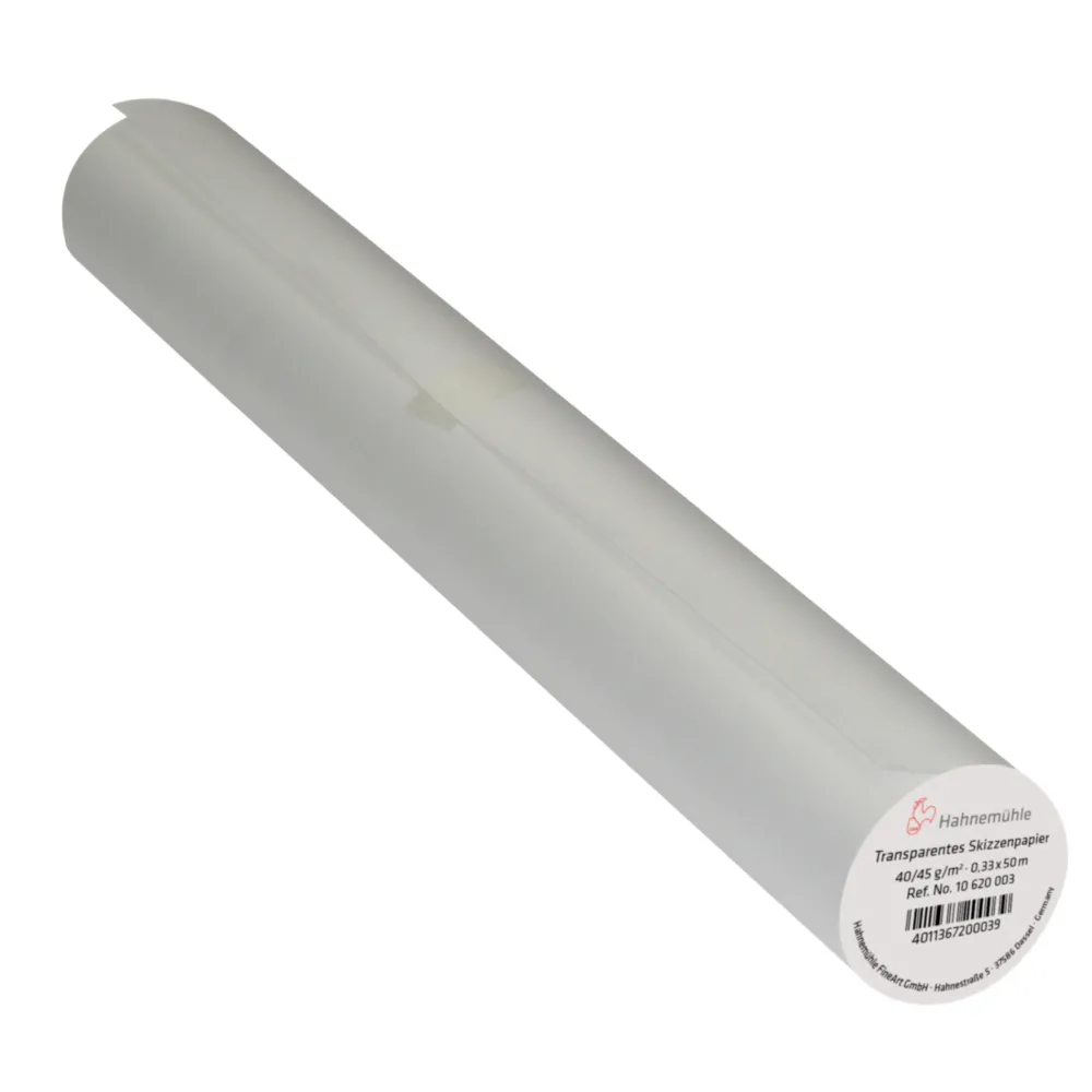 Hahnemuhle Papier do szkicowania 64 cm x 20 m - Hahnemühle - Transparent 40 g/m2 > Papier Do Pasteli