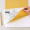 Kreul Papier, kalka kopiująca na ciemnych tkaninach - - żółta, A3, 3 ark. > Papier Transferowy