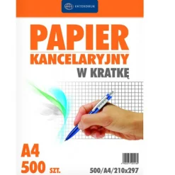 Interdruk Papier kancelaryjny w kratkę A4 - - 500 ark.