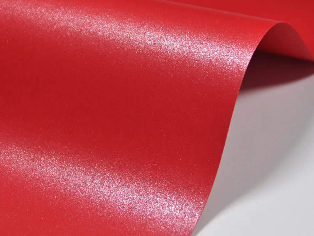 Favini Papier Majestic 120g - Emperor Red czerwony A4