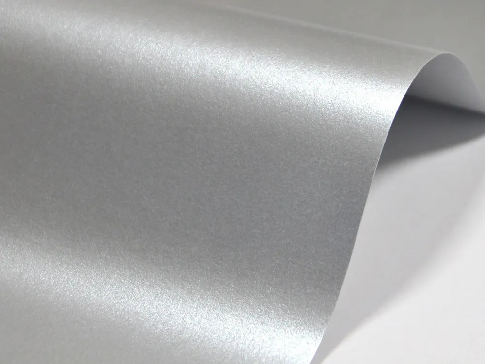 Favini Papier Majestic 250g - Real Silver srebrny A4