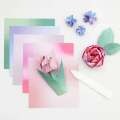 Rico Design Papier origami Blurry Gradient 15 x 15 cm - Paper Poetry - 100 ark. ><noscript><img width=