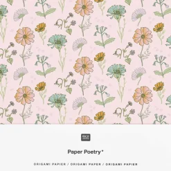Rico Design Papier origami Futschikato Kwiaty - Paper Poetry - 15 x 15 cm, 50 ark. > Papier Origami