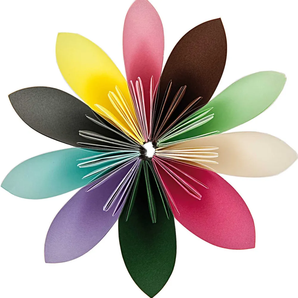 Rico Design Papier origami Pastel - Paper Poetry - kwadratowy, 15 x 15 cm, 200 ark.