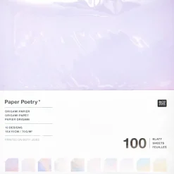 Rico Design Papier origami The Sky is the Limit 15 x 15 cm - Paper Poetry - 100 ark. > Papier Origami