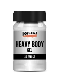 Pentart Pasta żelowa Heavy Body Gel - - błyszcząca transparentna 100 ml