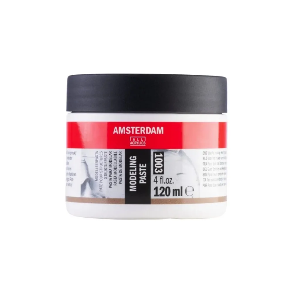 Amsterdam Pasta modelująca - - biała 120 ml > Pasty Strukturalne